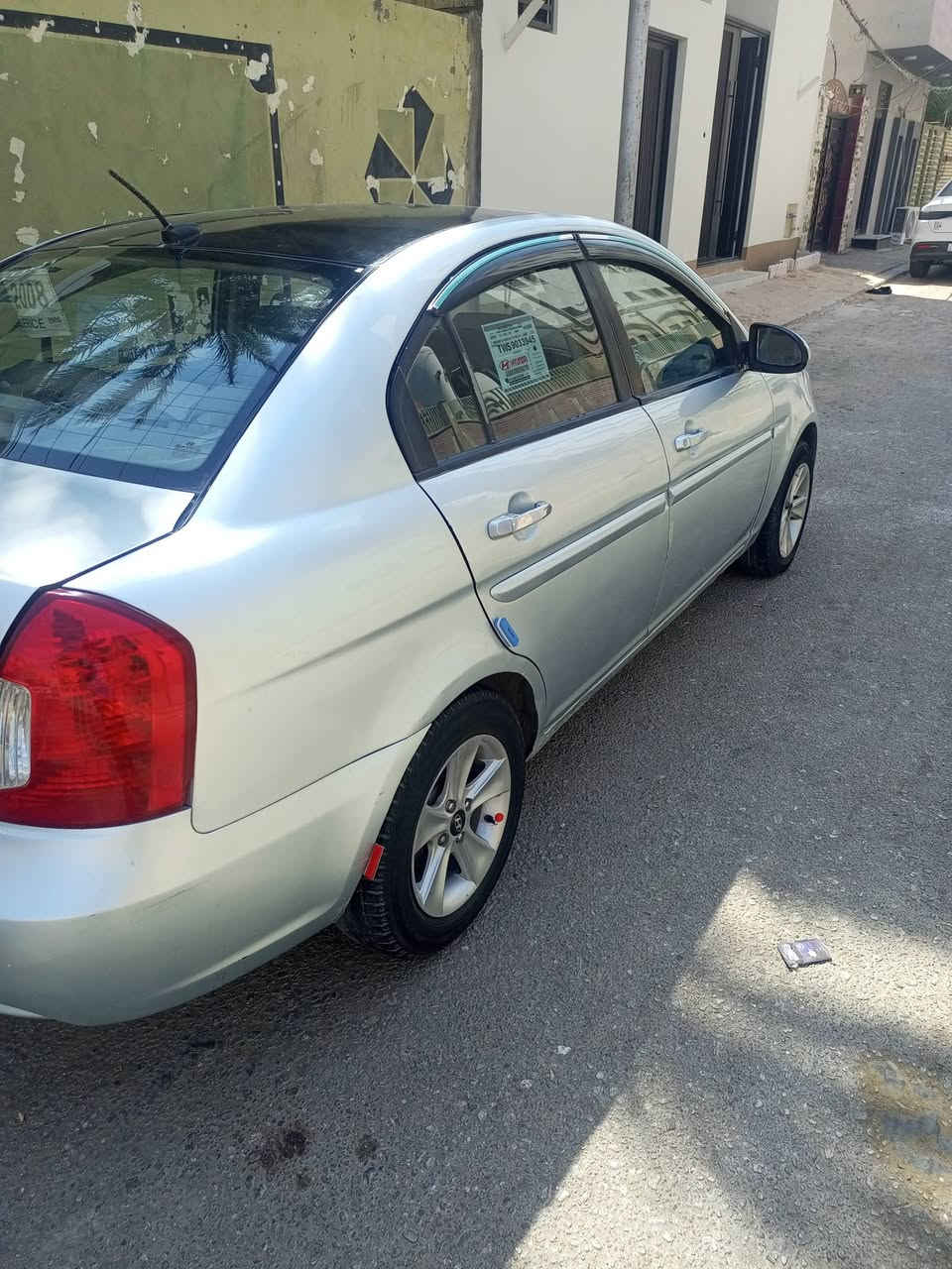 للبيع اكسنت موديل 2008 گير ومحرك 1600 مكفولات جدد تبريد جديد ثلج تخم تاير ضفيره جديدة مصبوغة عام جماليه مكفوله من ضربه قوية صاعده هزه سيارة باقي بس معامله تكملهه بغداد مالكهه يمي بالنجف ويريد مداور السعر 66 
 ***********
