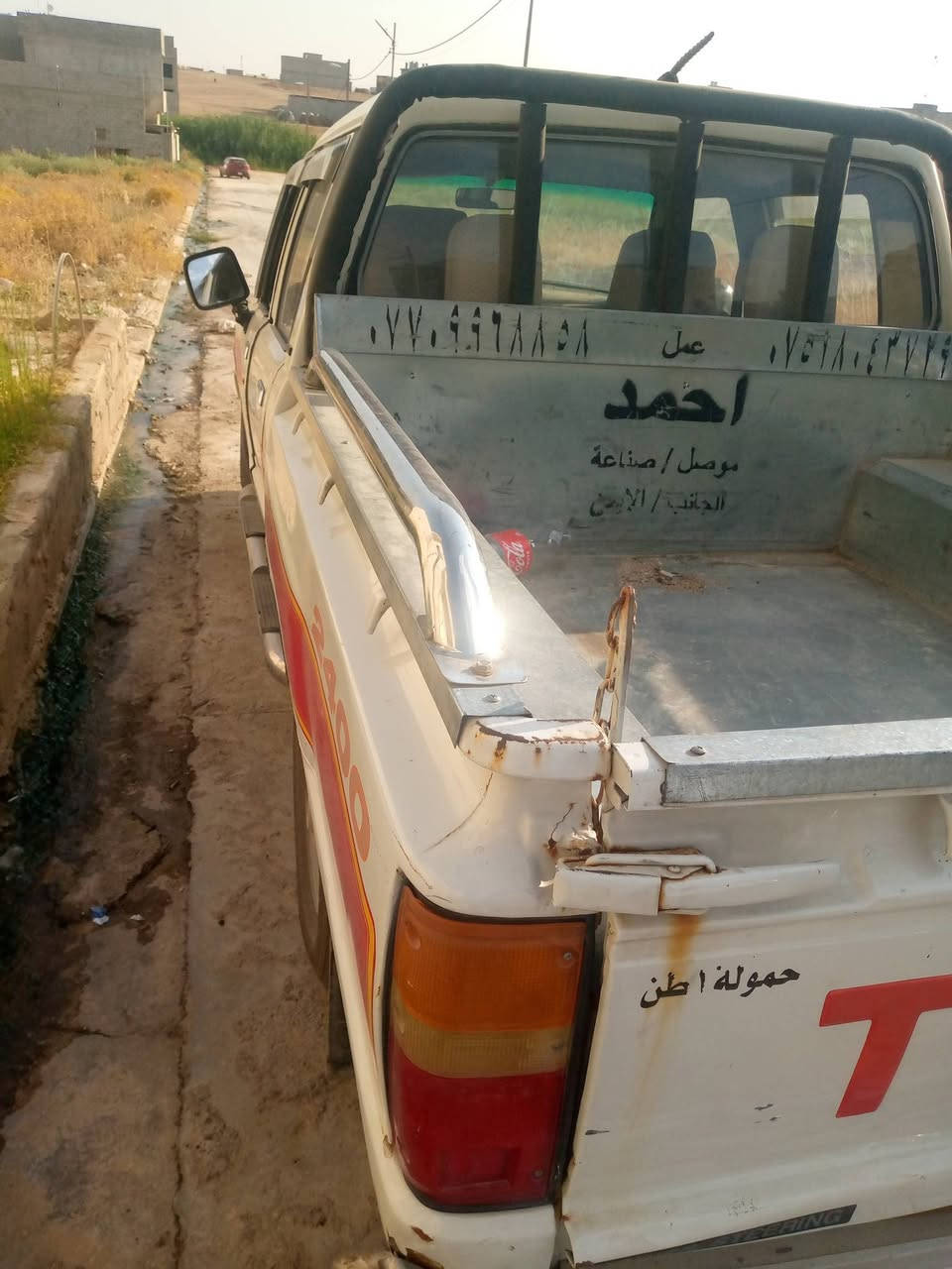 بيك اب للبيع موديل ٨٧
فحم في فحم 
موصل
 رقم دولي
باسمي 
للتواصل اتصل على
***********
