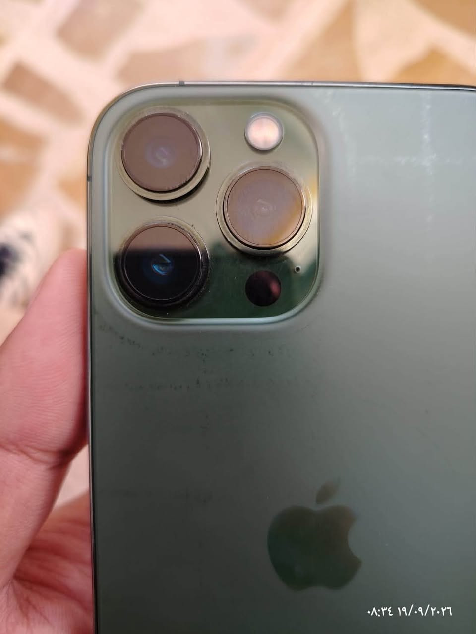‏سلام عليكم iPhone 13
￼ المساحة ماله 128
￼￼ النظافة مال قدام العين 
‏￼83
￼ النظافة ماله 99
‏السعر 750 وفي مجال قليل 
***********
***********￼￼￼￼

نص مكتوب في الصور:
- ٠٨:٣٥ ١٩/٠٩/٢٠٢٦
- ٠٨:٣٤ ١٩/٠٩/٢٠٢٦
- ٨:٣٣
- ٦٨
- حالة البطارية والشحن
- كما هو الحال مع البطاريات القابلة لإعادة الشحن، بطارية الهاتف قابلة للاستهلاك وتصبح أقل فاعلية مع الوقت. معرفة المزيد...
- الحد الأقصى للقدرة
- ٨٣٪
- هذا قياس لقدرة البطارية مقارنة بقدرتها عندما كانت جديدة. قد تتسبب القدرة المنخفضة بتقليل ساعات الاستخدام بين عملية الشحن والأخرى.
- أقصى قدرة للأداء
- ستساعد الأنظمة المضمنة في النظام والمكونات في تخفيف آثار الأداء التي قد تلاحظها أثناء التقدم الكيميائي في عمر بطارية iPhone.
- شحن البطارية المحسن
- للحد من استنزاف عمر البطارية، يتعلم الـ iPhone من عادات الشحن اليومية، بحيث ينتظر ولا يتجاوز ٨٠٪ حتى يحين موعد حاجتك إلى استخدامه.