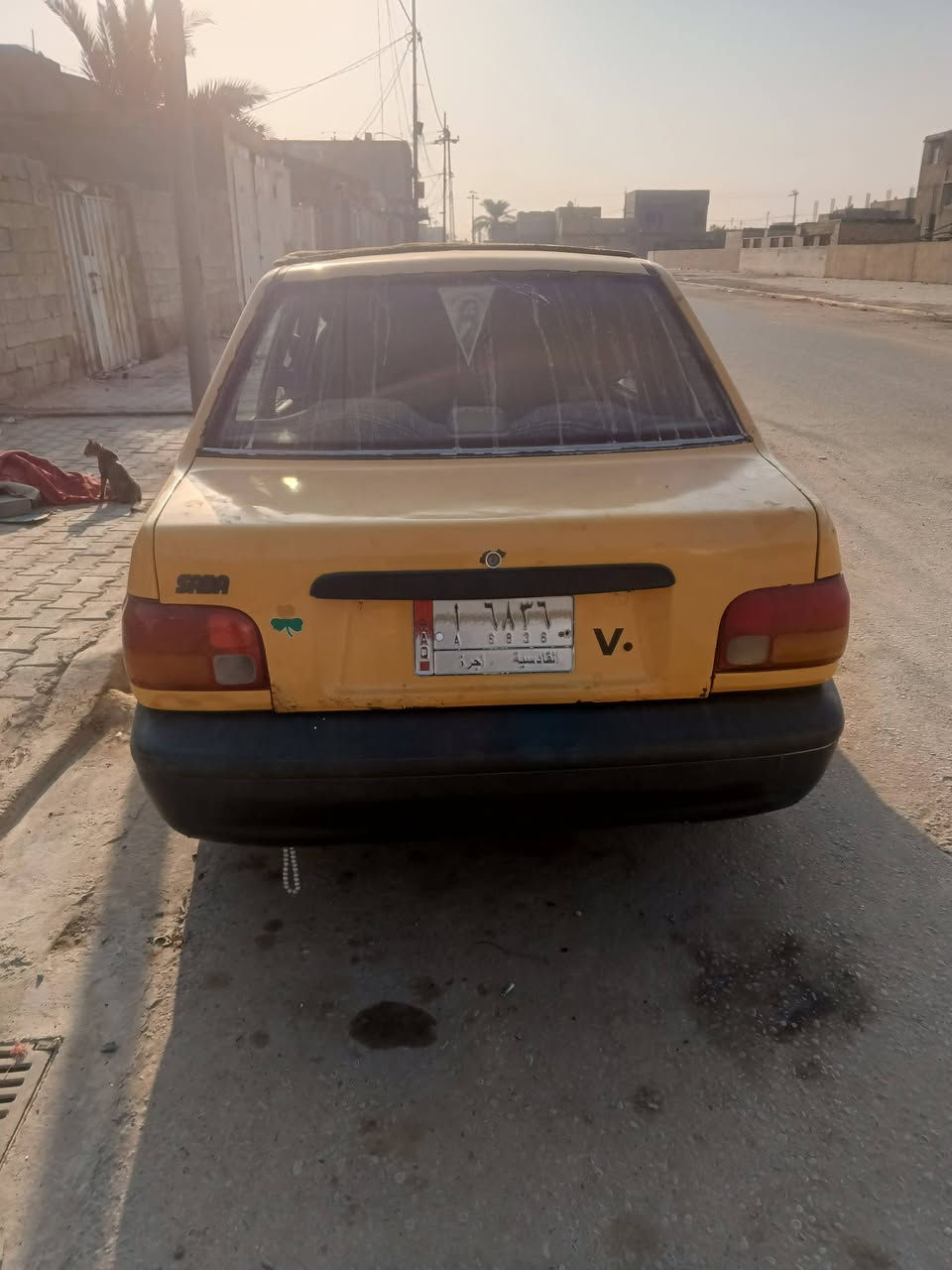 سلام عليكم سايبا موديل 11 سنويه نافذه هيئه عليهة 235 غرامات ماعليهة سياره تخم تأير حداديه كير تمام كربايات شغاله مكينتهة تعبانه بيهة براص مادري كرايم شفت ماعرف جانت تشتغل مابيه شي  بس هسه تشتغل وتطفي ونتركت لن بل دوام مالحك اسويهة شعدك مراوس نزل  ؟ اعيد واكرر سياره متروكه تجي تسحلهة من لباب
