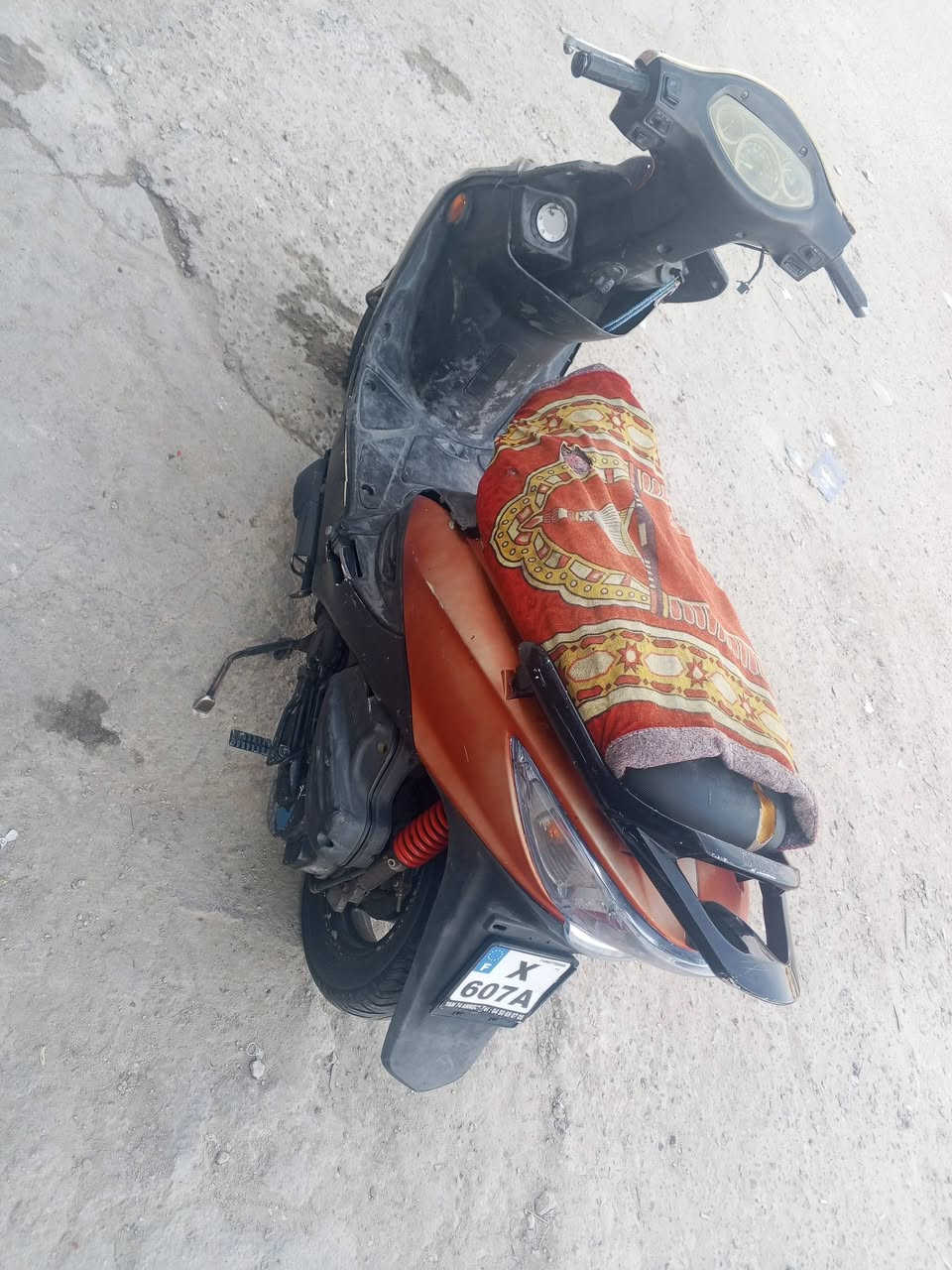 دراجه للبيع كامكو جي 4 ماكينه مالتها جديده دبل اشاره تاير جديد مكينه جديده سعرها 425 وبيها مجال مكاني نجف حي ميسان شارع البوريات هذا رقمي بالواتساب ***********
