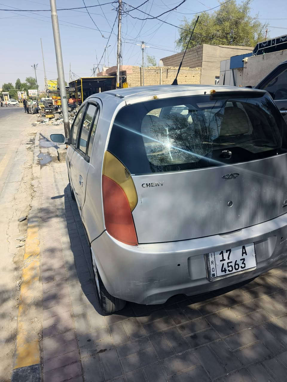 لبيع شيري A1.  2013
كير مكينه بلادي مكفول
كير اوتماتيك
تبريد شغال
جام اوتو
تخم تاير وبطاريه جدد
 رقم  مثنى انكليزي 
سعر 26. وبيها مجال قليل 
 مكان السماوة.   ***********
