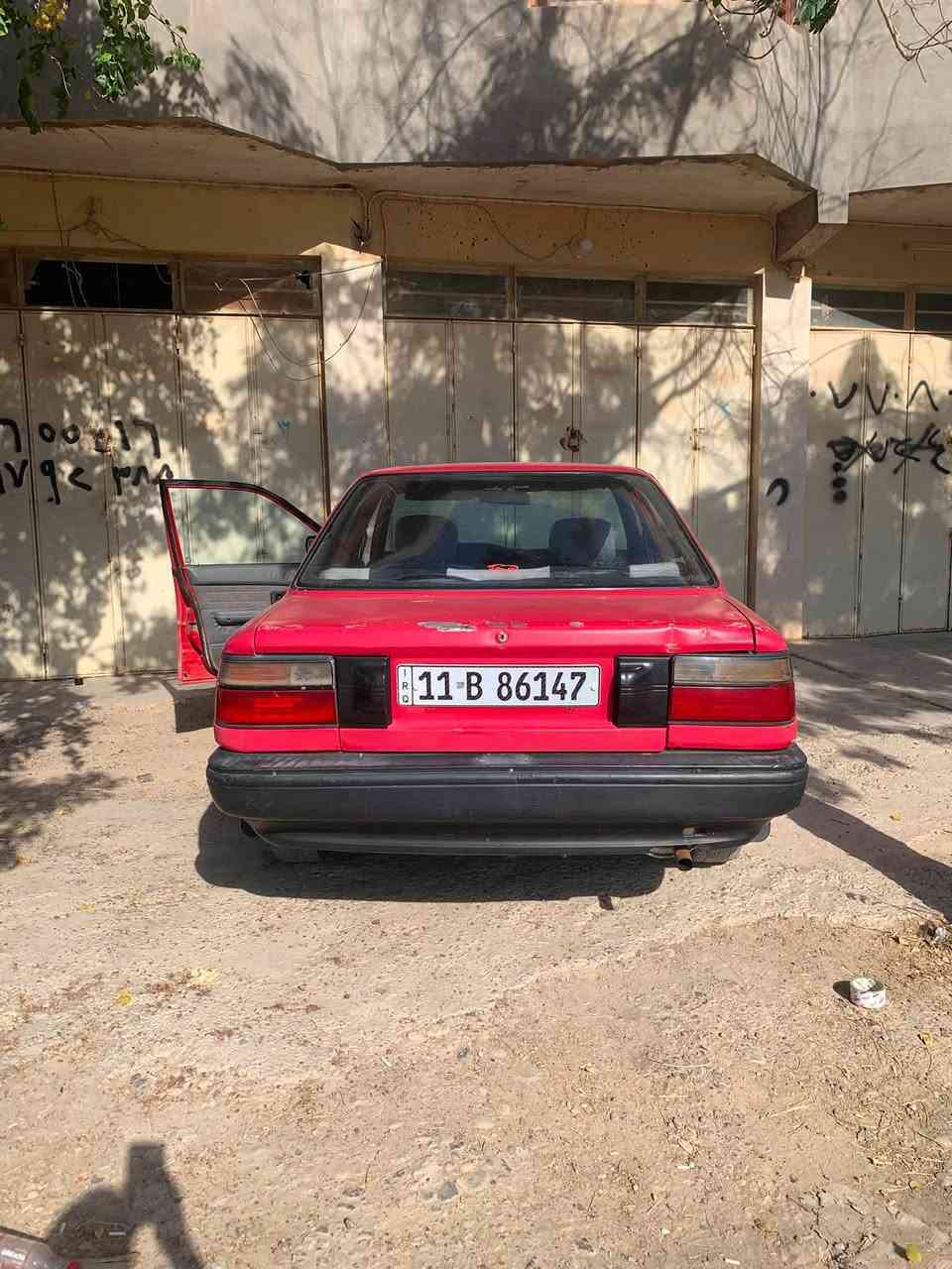 السلام عليكم من رخصة الادمن تيوتا كورلا للبيع موديل 90يسره بلاد كير عادي محرك 1600 رقم بغداد دولي السياره حلوه منضومة تبريدكامله بس عايزها كمبريسر
و ‭***********‬ *********** سعرها 40 وبي مجال ما متواجد فيس
