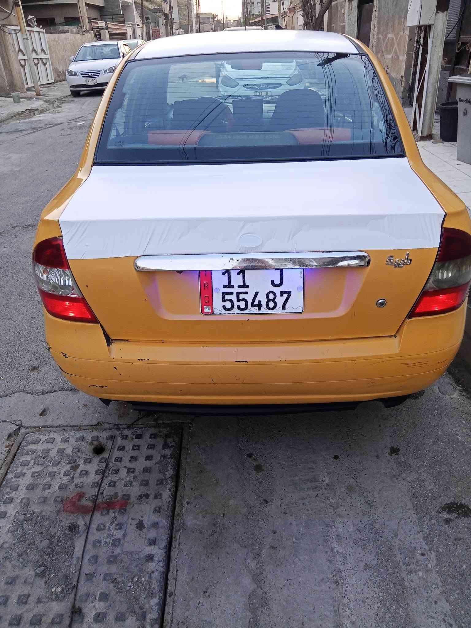يا الله السلام عليكم  عندي طيبة موديل 2016 كير +محرك +كلج + صدر مامي خلفي كله جديد تخم تاير 🛞جديد بيه صبغ بس جاملغ الخلفي يم قبق بانزين شوصي مكفوله  هيئه غرامات مصفره رقم انكليزي باسمي دوشمة عامة جديدة سيارة جاهزة كبل للشارع
مكاني بغداد حي جهاد 🏡 السعر 38 وبيه مجال
متواجد علئ فيس  واتساب ورصيد ،، اتصل وتدلل  
الرقم ***********📲📲
