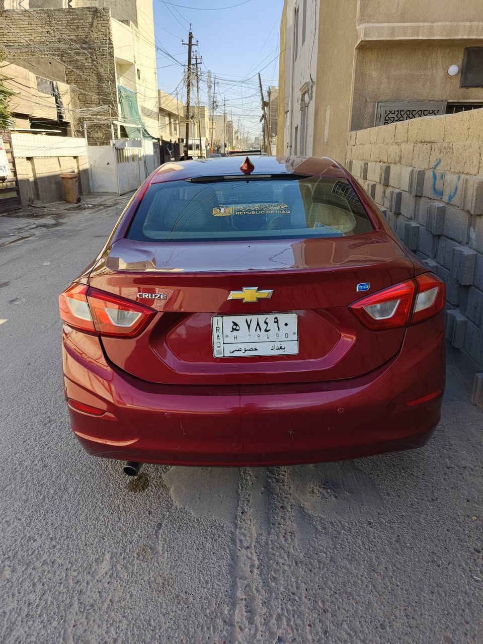 شوفرليت كروز • ٢٠١٨ • حادث