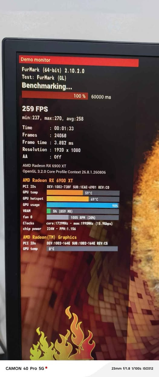 سلام عليكم
Nrx 1190$

GPU: AMDRX 6900XT 16GB X3 FAN XFX
CPU: AMD R7 7700 8CORE 16THREAD
RAM: (1×16) 16GB DDR5 4800MHZ CRUCIAL
HARD: NVME 512GB GEN4 WD (NEW) 
MB: B650M GAMING PIUS (NEW) 
POWER SUPPLY: 750W 80PLUS ROCKET RGB 
COLER: LIQUID COLER X3 FAN RGB 
CASE: SAMA FULL TOWER FULL ATX أربيل, العراق
