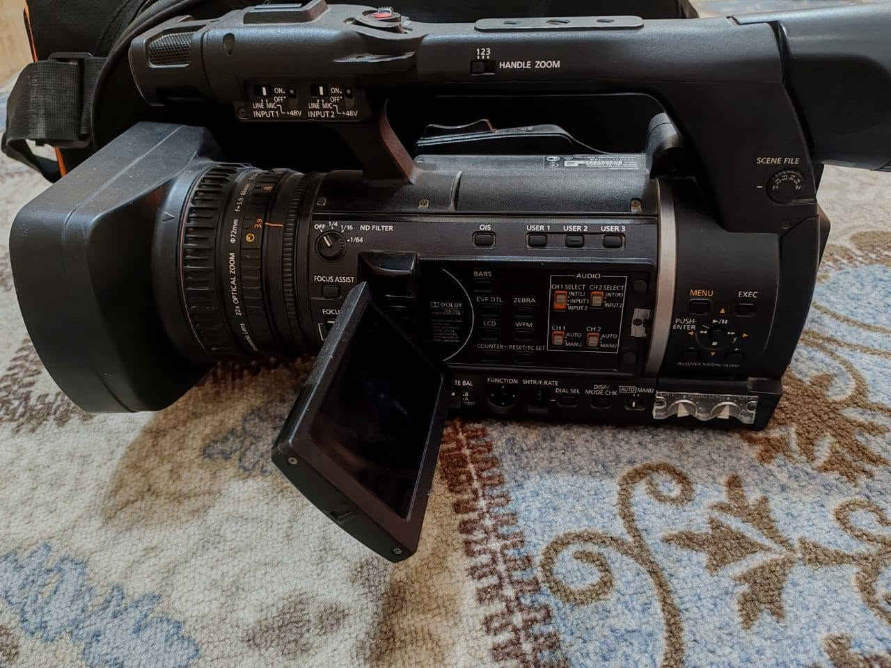 🎥 كاميرا باناسونيك للبيع
كاميرا Panasonic للبيع، مثل ما موضح بالصورة، وبحالة جيدة.
💰 السعر: 400 ألف دينار عراقي
📍 العنوان: كربلاء المقدسة – طويريج
🔍 للمهتم: تعال وافحص الكاميرا بنفسك قبل الشراء.
للاستفسار والتواصل، مراسلة خاص. او اتصل
***********
