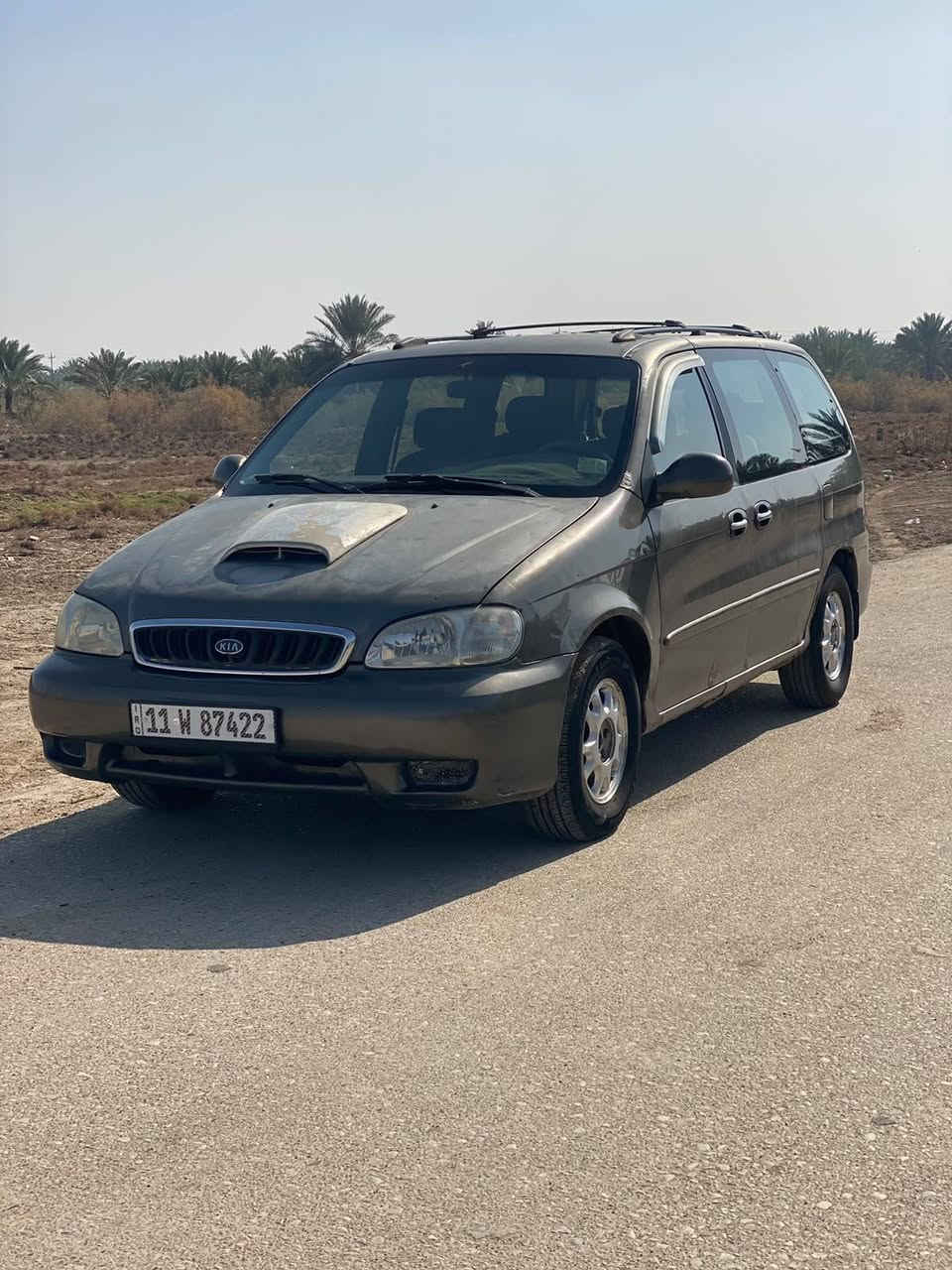 كرنفال مديل 2000للبيع جاهزه من كلشي تخم تاير حداديه كير مكينه تبريد عوزه غاز كهربائيات شغاله السعر 60وبيهة مجال مكان السماوه ***********
