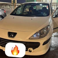 بيجو ٣٠٧ فرنسي ٢٠٠٦ بابين وجاملغ صبغ  مكينه كير تبريد صدر كله مكفول  س...