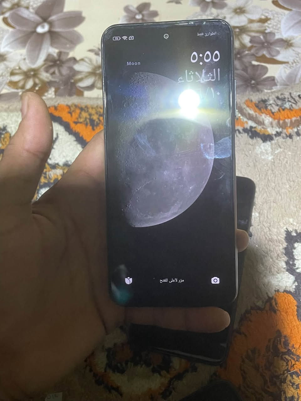 رايدمي نوت 10 5G • نضيف • يحتاج بطارية