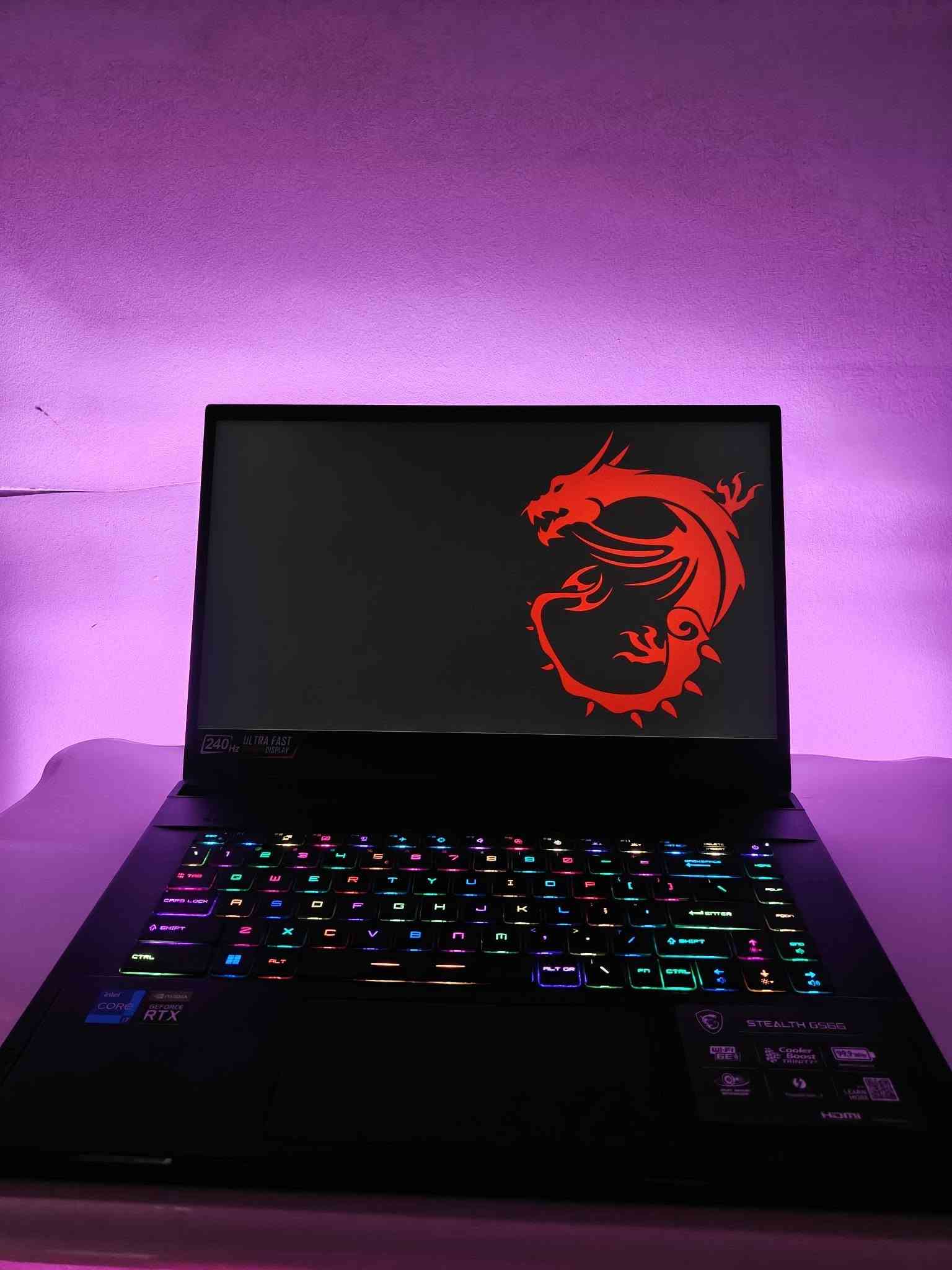 🔥 MSI Stealth GS66 – وحوش الأداء، الألعاب، والتصميم الاحترافي! 🔥
💻 المواصفات التقنية:

​🧠 المعالج (CPU): Intel® Core™ i7-12700H (الجيل الثاني عشر، 14 نواة، سرعة تصل إلى 4.70 GHz لأداء خارق)

​🎮 كرت الشاشة (GPU): NVIDIA® GeForce RTX™ 3070 Ti (بسعة 8GB GDDR6، أداء جبار للألعاب الثقيلة وبرامج المونتاج)

​⚡ الرام (RAM): 16GB DDR5 (سرعة فائقة جداً لتعدد المهام بسلاسة تامة)

​💾 التخزين (Storage): 512GB NVMe PCIe SSD (سرعة فائقة في الإقلاع ونقل الملفات)

​🖥️ الشاشة (Display): 15.6 بوصة FHD (1920 × 1080) IPS-Level بتردد خيالي 240Hz (سلاسة مطلقة وحركة فائقة النعومة في الألعاب) 

​⌨️ الكيبورد: Per-Key RGB Gaming Keyboard من SteelSeries (إضاءة مخصصة لكل مفتاح)

​🛠️ التصميم الهيكل: هيكل معدني أنيق ومتين من الألومنيوم الخفيف

​✨ حالة الجهاز: جهاز بحالة الزيروو نظيف جداً وبحالة ممتازة (بەکارهاتووی خاوێن و بێ کێشە) مناسب للألعاب القوية والمونتاج والهندسة.

​📞 للتواصل (واتساب أو اتصال): ***********

📍 العنوان: كركوك – بنجا علي (کەرکوک – پەنجا عەلی)

🏢 شركة خوبيب للابتوبات (Laptop Khubaib
