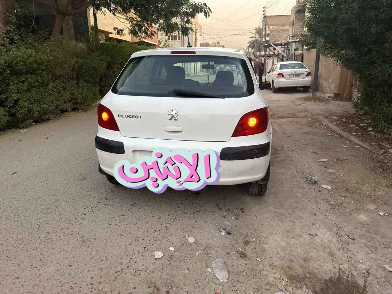 سلام عليكم ..بيجو فرنسي للبيع
٣٠٧ موديل ٢٠٠٦
السيارة خير من الله ..
تبريد ثلج شرط بنص الازدحام ✅
گير ومحرك مكفولات ✅
الصدر كلة جديد وممتاز ✅
فقط رصعات بسيطة بالشكل الخارجي .
لكن سيارة بصورة عامة الله شاهد فرق الممتاز 
تحويل ثاني يوم سنوية لل ٢٧
مكان بغداد الدورة
***********

نص مكتوب في الصور:
- الاثنين