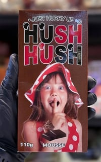 🍫 هَش هَش ألواح شكولاتة …  تشكيلة شوكولاتة HUSH HUSH بنكهات مميزة ترضي...