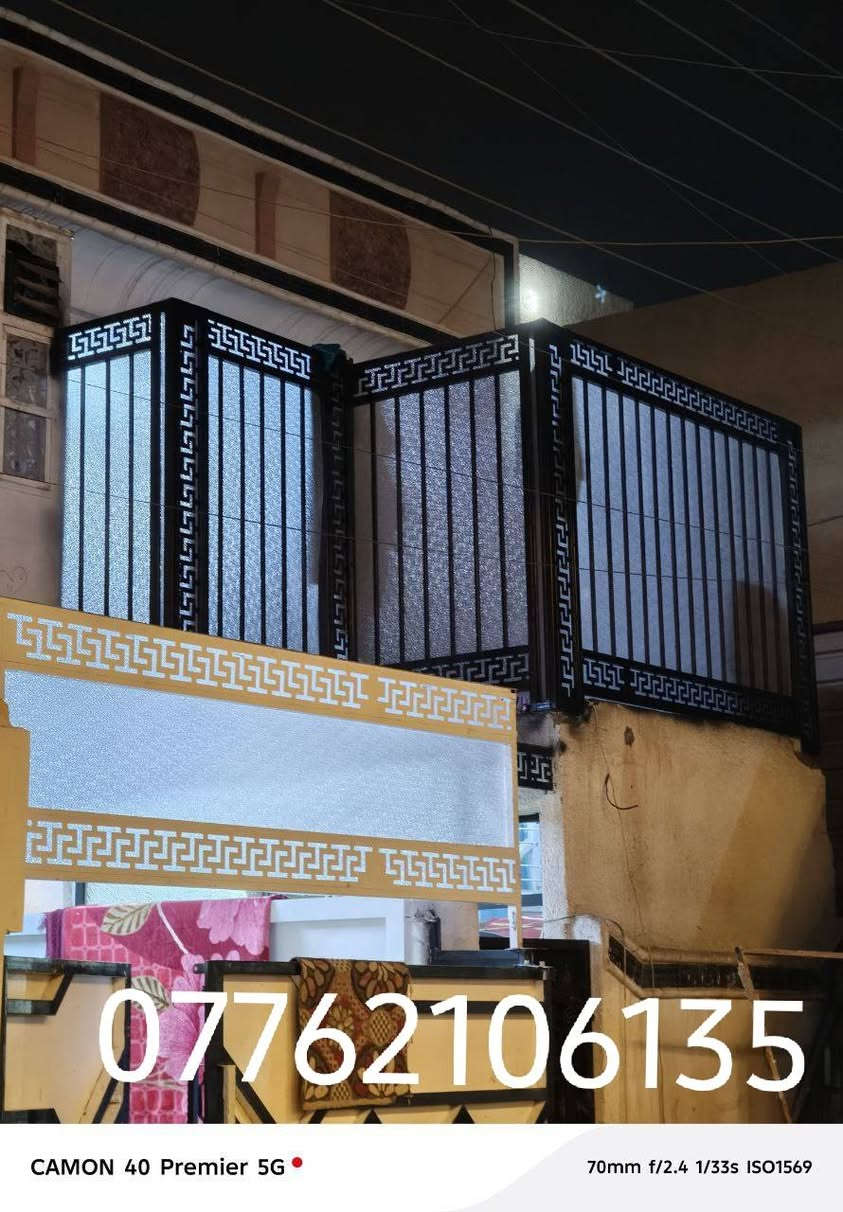 بسم الله الرحمن الرحيم
حداده ديكورات الحسن نعمل كافة أنواع ديكورات الخارجية والداخلية نعمل كافه أنواع المراجيح والأبواب والشبابيك والسقايف 
للطلب او الستفسار ***********/‏ *********** ‏
صفحتنا على تيك توك4yz55

نص مكتوب في الصور:
- ***********
- *********** CAMON 40 Premier 5G 23mm f/1.8 1/2037s ISO54
- *********** CAMON 40 Premier 5G 70mm f/2.4 1/33s ISO1569