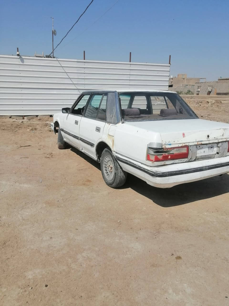 سوبر ٨٥ رقم انبار سنويه كارتوني ما اندل راعيه اتعهد عشائريآ فقط ابيع كوم حديد مكينه وگير ونجي شرط النظافه حداديه نظيفه تايرات  نظيفه باتري جديد السعر١٠ورقات بس اخواني رجاء المايشتري  لايعامل اكو ناس تعرف بالسيارت ومحتاج سياره تاخذه وتجيبه وسعره سعر مكينه لان المكينه والگير الونجي ب٨ورقات الله يبارك بيكم ويرزق الجميع *********** الناصريه گرمة بني سعيد
