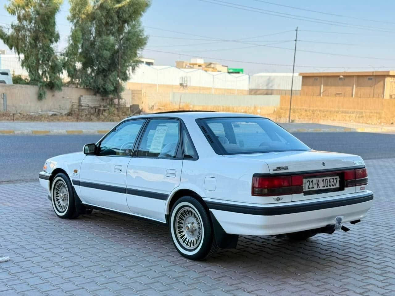 للبيع مازدا حجم626 موديل 1991گير عادي محرك 8بخ تبريد شغال سياره بي مكانات صبغ بدون ضربه بدون خياس سبب تقشير رقم سليمانيه دولي سنويه منتهي هزاز جديد بي كوبون بنزين سياره جاهزه بدون نواقص سعر 50 مكان سياره كركوك شورجه*********** كركوك, العراق
