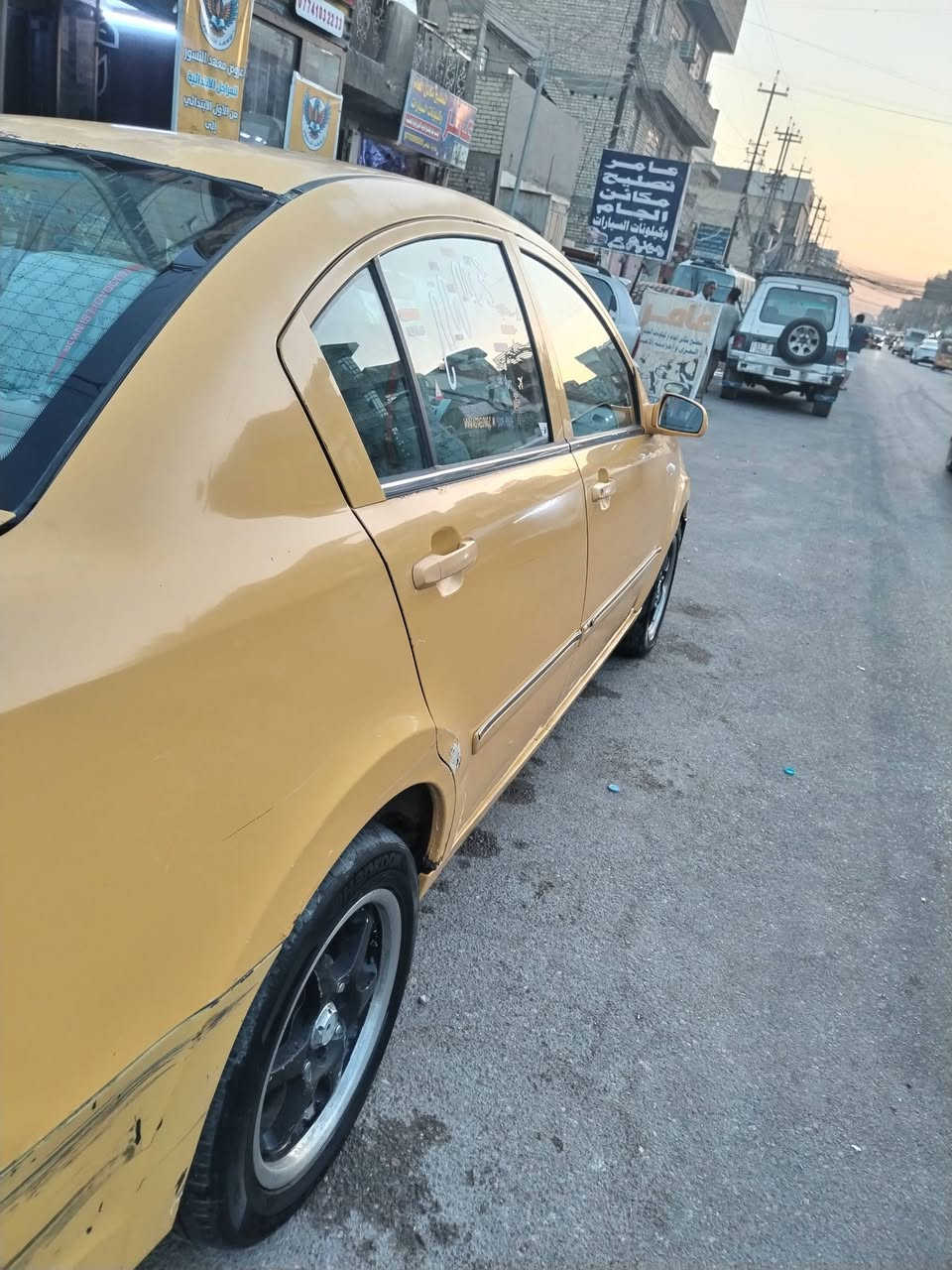 السلام عليكم شيري بسمي تحويل ثاتي يوم مصفره محوره مكينه وكير كامري ابو الجف ١٨٠٠ مكفولات تبريد بدون ظربه شاشه بيهه السياره جاهزه للشارع ماشيه ٩٠ حقيقي عله ادامه كامله السعر 38 بغداد الامين الثانيه *********** والسياره الجاهزه هذه سعرهه واكثر والكروب كلشي بي متوازي عله البيع

