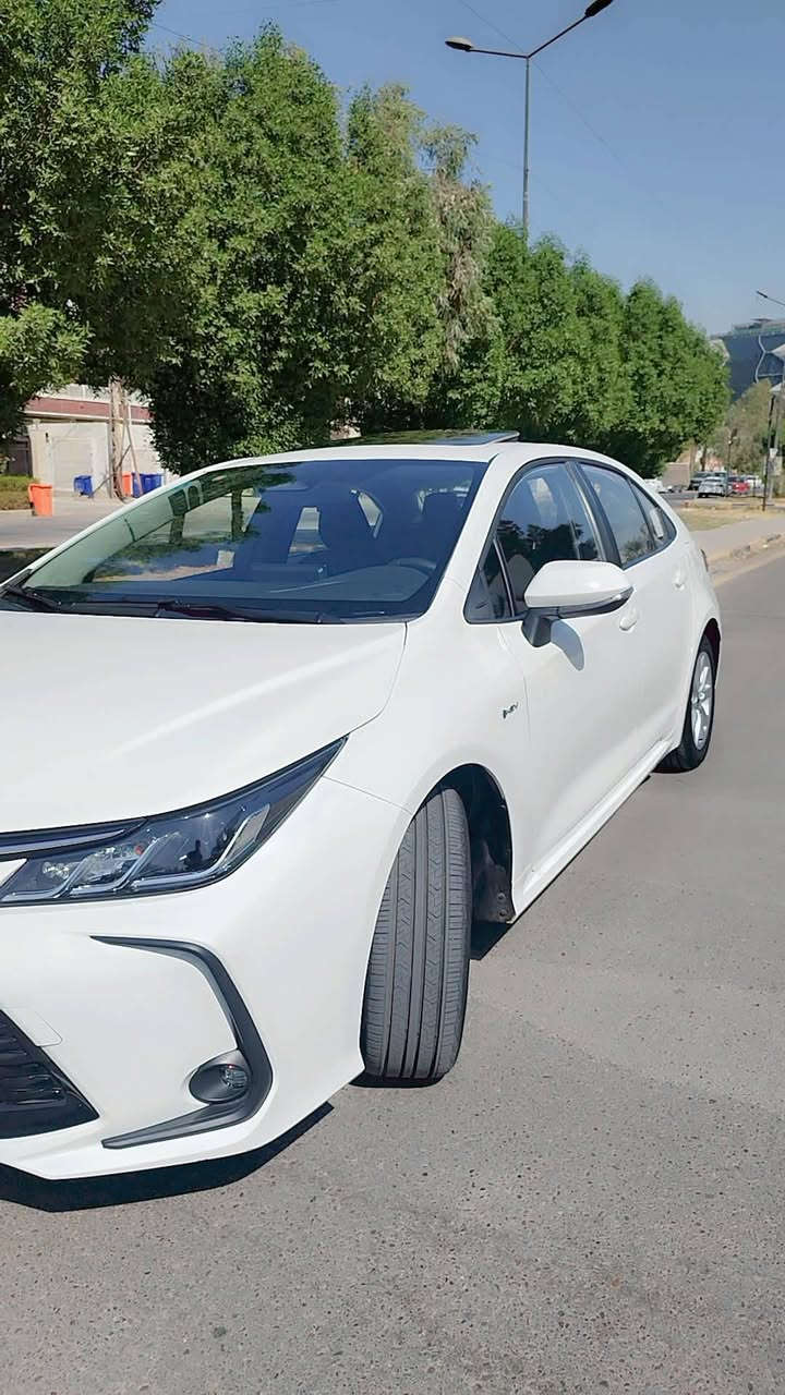 كورلا هايبرد 2025 شكل خليجي
رقم بغداد بسمي تحويل مباشر
سيارة جديده 6 الاف فقط
مكفوله كفاله عامه من كلشي

✅مواصفاتها 
 
 فتحه سلايد
بصمه و بصمة بيبان و جنطه
لايت زنون عالي ناصي
اشاير بالمري
سايد بريك بصمه و اوتو هولد
رادار امامي
تحديد مسار و سياقه ذاتيه
كشنات جلد اسود 
ارضيات حوضيه 
وشاشه جبيره تتدعم كار بلي
ويل 16 كروم
تحكم كهربائي بمستوى اللايت الامامي
مود درايف ٣ وضعيات 
لد امامي و خلفي 
تبريد قطعتين 
مكان السيارة بغداد الطوبجي *********** ابو موسى
