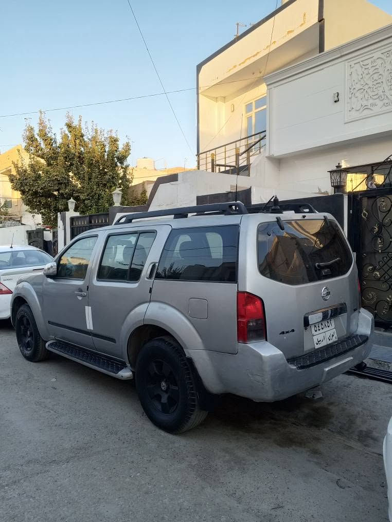 نيسان باسفاندر 2006 فول مواصفات 
سلڤر 4×4 دبل اكسل ناو زه رد تبريد تؤماتيك
نیسان پاسفاندەر 2006
خلیجی
گێڕ تۆماتیک
v6
4×4 of rowd
دەبل ئەکسل 
گێڕو مەکینەو تەبرید بەشەرت
تەبرید مەرکەزیی 
چوار تایەی نوێی ڵەسەرە
جام کارەبایی
تحدید سورعە
کوشن 3 ریز
کامیرا شاشه
حيزام سبوغ
غرامەی 75 هەزار
250 هەزار ڕۆشتوە ناو کرێمی زۆر خاوێنە ڵەگەڵ سپێری بیڵادی
نرخی تەنها 69وەرەقەو مەعامەڵەشی تێدایە
گۆڕینەوەش دەکەم
ژمارەی تەلفون *********** أربيل, العراق
