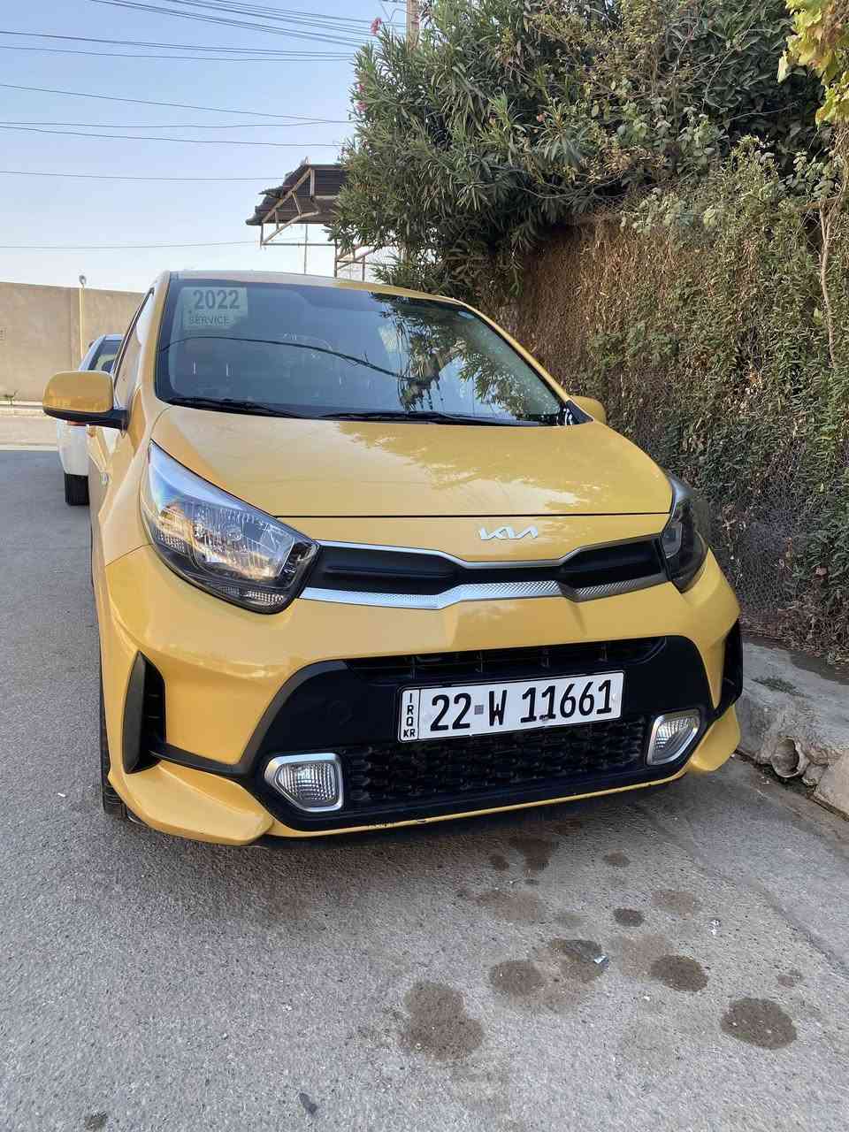 كيا (مورنيج ) موديل 2022السعر 85 لونها اصفر شركة ورقمها اربيل خصوصي  كير مكينة كله بشرط وضع شركة مكاني سيارة حلوة ومناسبة موصل جانب الايسر حي السكر 
***********
