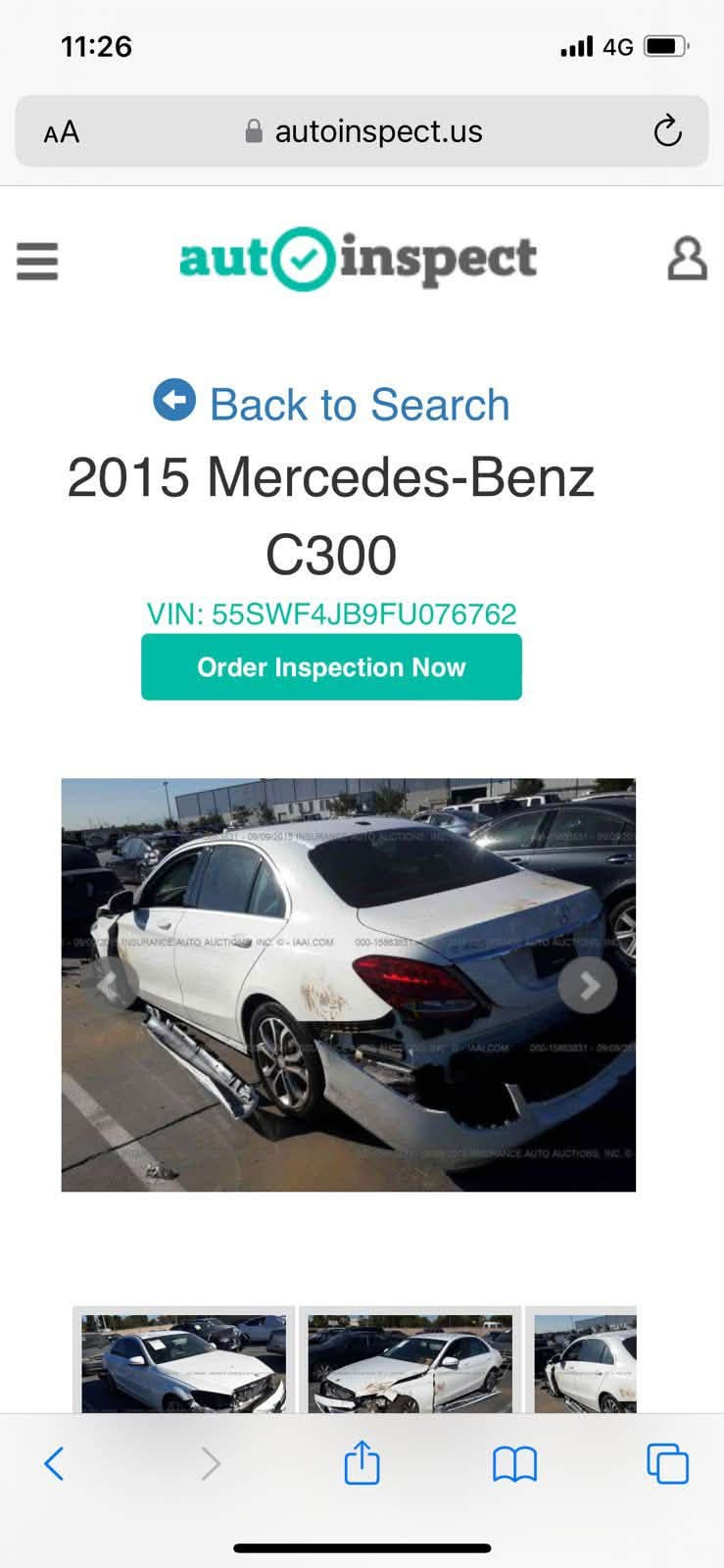مرسيدس C300 • ٢٠١٥ • مكينة ٢٠٠٠ تيربو