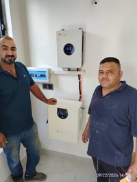 منظومة شمسية • انفيرتر ٤ك • ألواح لونجي ٦١٥