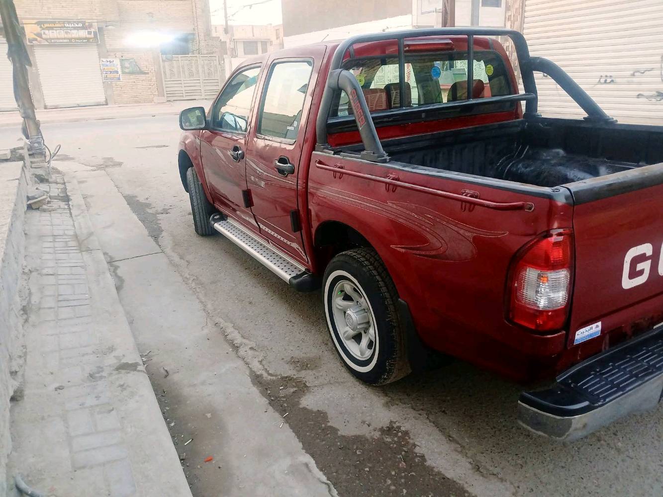السلام عليكم البيع بيكم صيني موديل ٢٠١٢ رقم بغداد نكليزي تحويل مباشر سنوية ال ٢٠٢٩ كير محرك اكسل شاصي مكفوالة تبريد شغال مكان السيارة بغداد العبيدي ***********