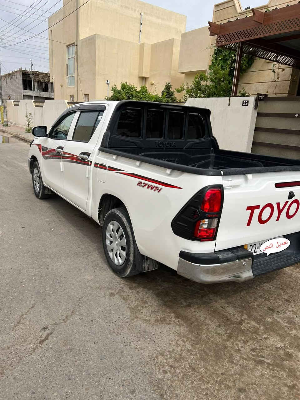 هايلوكس ٢٠٢٥ • مشي ٥٠٠٠٠ • رقم اربيل