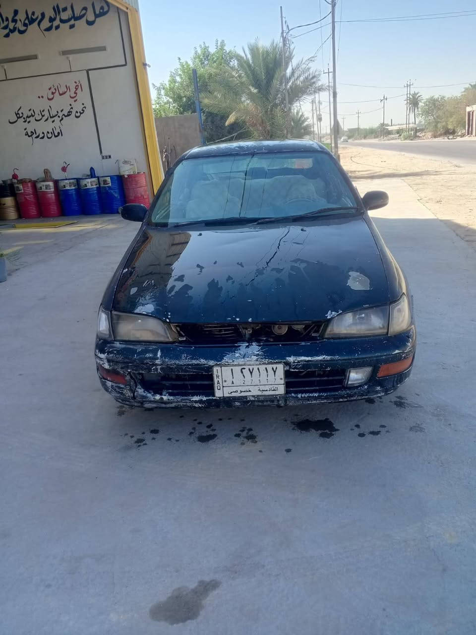 السلام عليكم كرونه
موديل 91 نفخ مكينه كير مكفولات تبريد شغال
رقم قادسيه السنويه ل 26 مكينه 18
المكان نجف كوفه حريه السعر 40 وبيه مجال
الاتصال على الرقم 
***********
