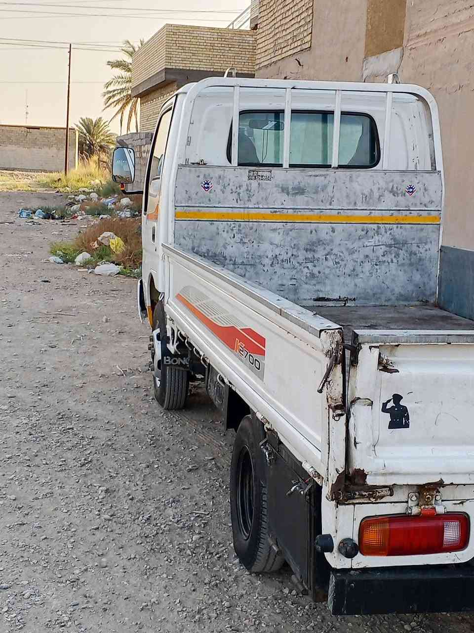 سلام عليكم كية فحل فونتيرة مصبوغ حزام الجمالية مكفولة من الحادث وتبديل موديل 96الهاتف *********** عنوان بغداد
