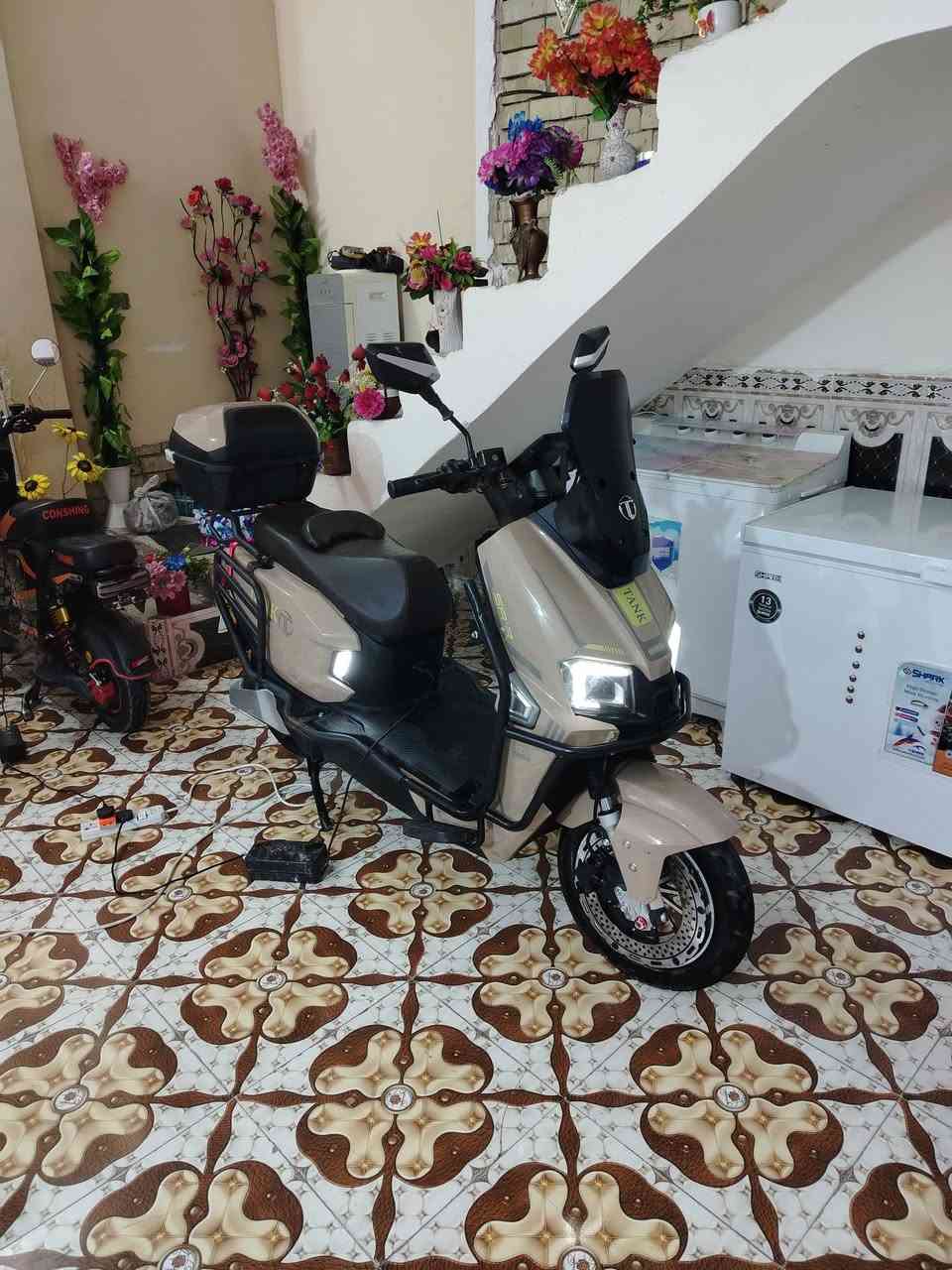 سلام عليكم دراجه شحن ساعقه 2026
دراجه فول نضافه 
بطاريات مسطره 40امبير
مثبت سرعه 
شاشه دجتل تحديد عطل وتحديد مسار 
وقفل سرعه 
الون مميز ونوعيه لمرقوبه سعر 850وبيه مجال ستفسار خاص او ع رقم ***********
