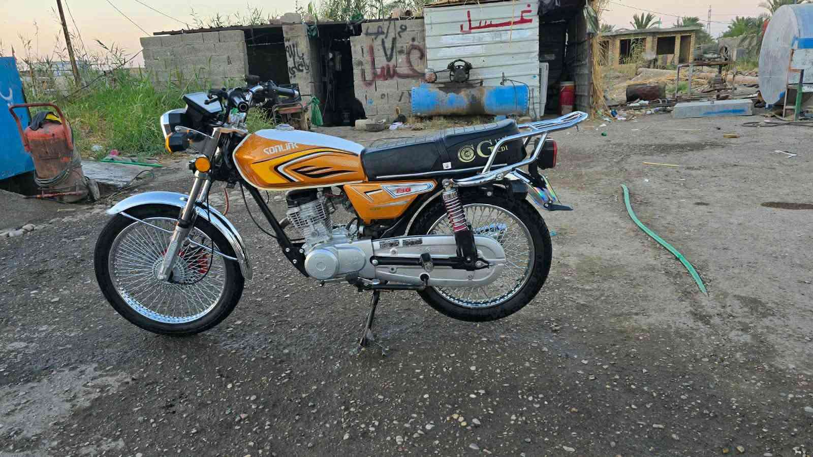 سلام عليكم دراجه للبيع موديل 25 كفاله أوراق بغداد المكان واسط العزيزيه الاستفسار ***********
