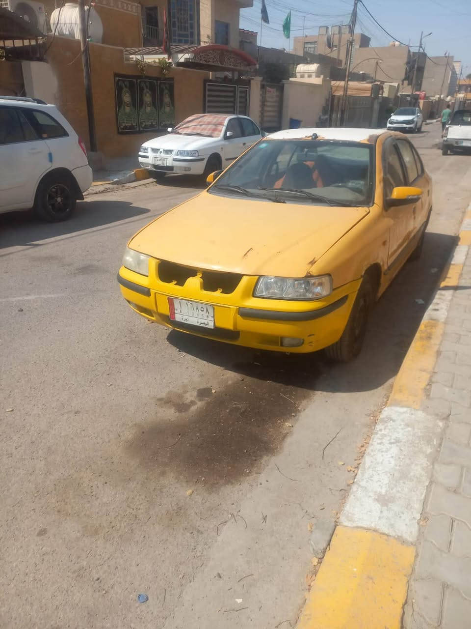 سلام عليكم سياره سمند مديل ٢٠١٢ سياره مكينه كير تبريد صدر امامي خلفي كله جديد وا شغال كهربايات كله شغاله ما بيه نقص تخم تاير جديد سياره مصفره هيئه وا غرامات سياره بسمي نقصه بس الكشر بي خياس مكان سياره بغداد الكماليه مكلف بل نشر رقم راعيه *********** سعره ٢٥ بيه مجال
