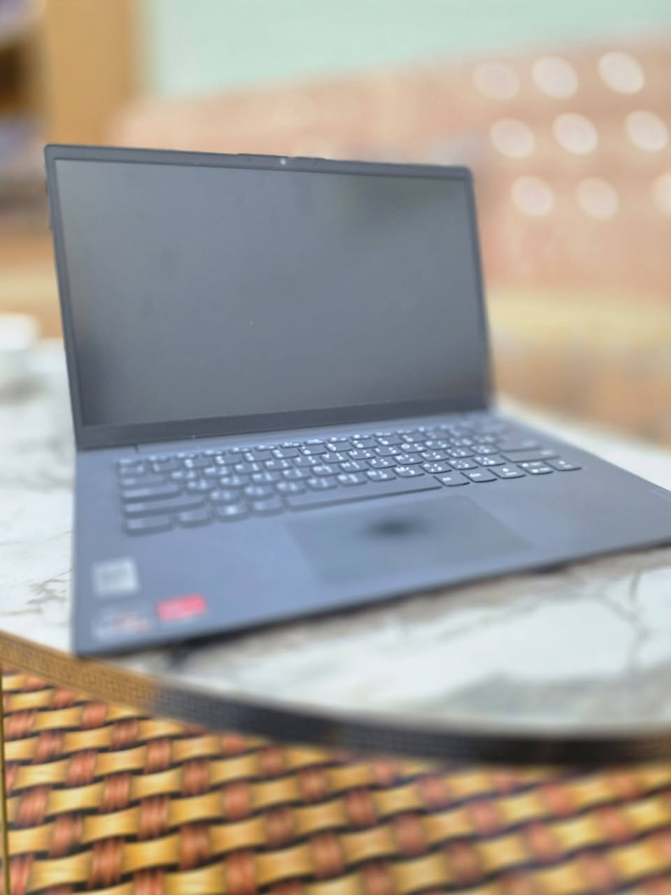 لابتوب لينوفو
رايزن 5 
جيل 9 
هارد 256 ssd 
رام عشوائي 12 
اشغل جميع الالعاب وبرامج المونتاج 
حجم الشاشه 13 
شحن يدوم ٣ ساعه ونصف لابتوب استعمال شخصي يتوفر خدمه توصيل رقم ***********  مكاني البصره / قضاء المدينه
