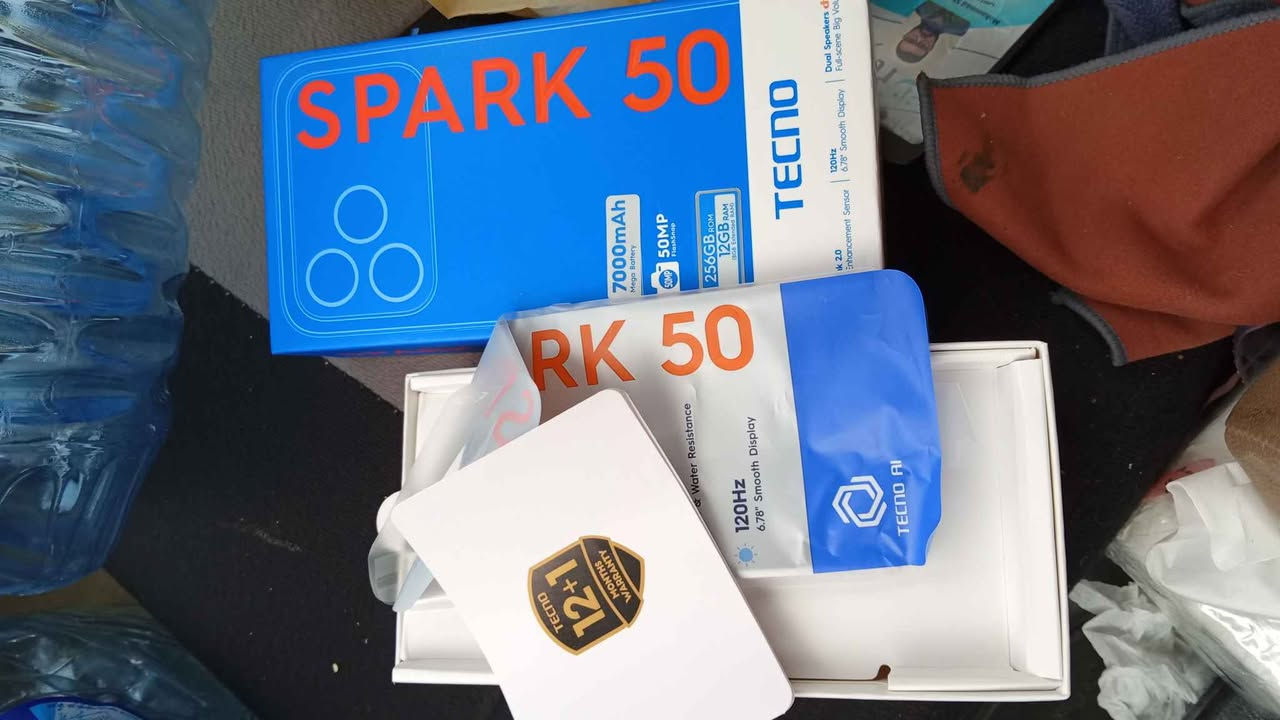 تيكنو سبارك 50 • ٢٥٦ • بطاريه ٧٠٠٠