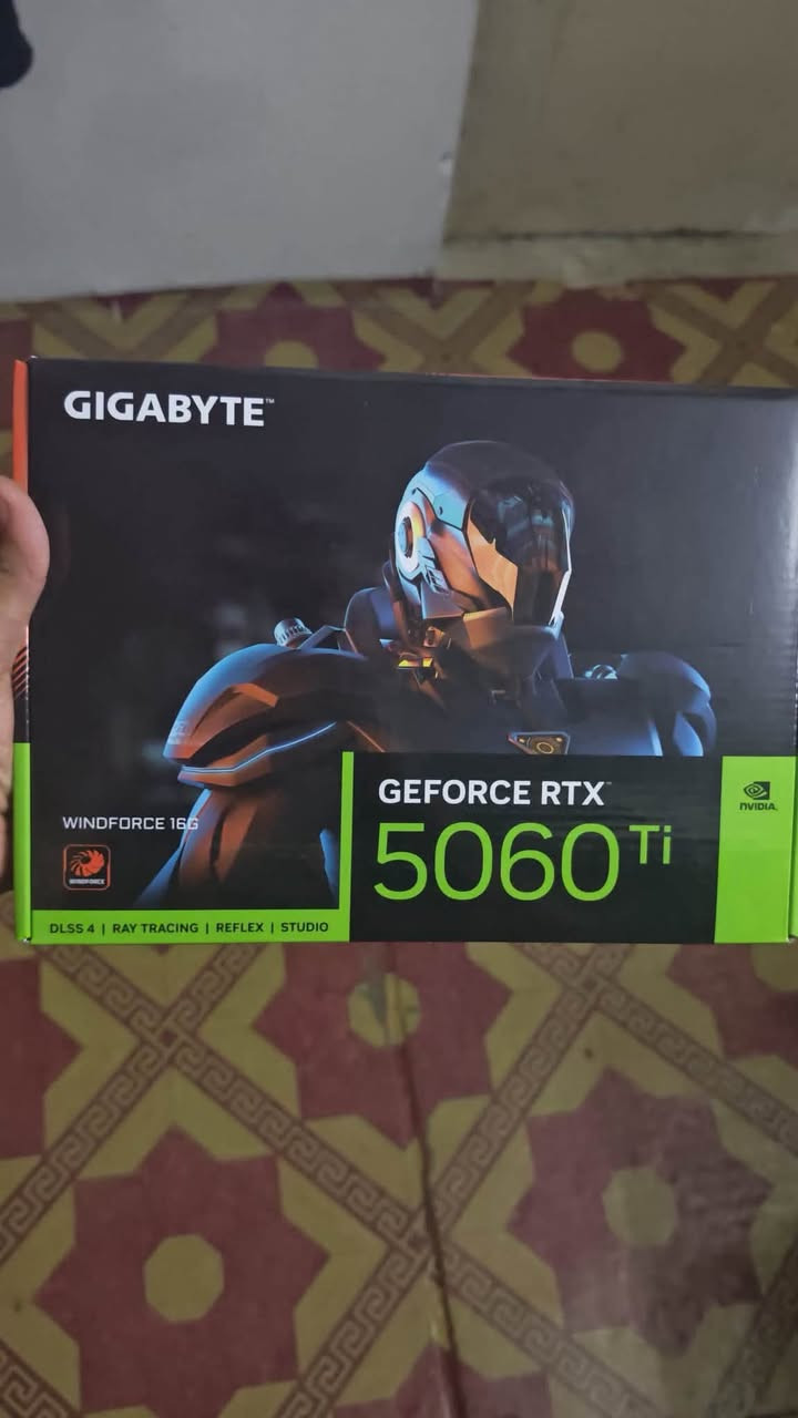 سلام عليكم
كارت 5060ti 16g كارت اخو الجديد حيل نضيف هوه وكارتونته وكل ملحقاتته ب900 رقمي *********** عندي توصيل
