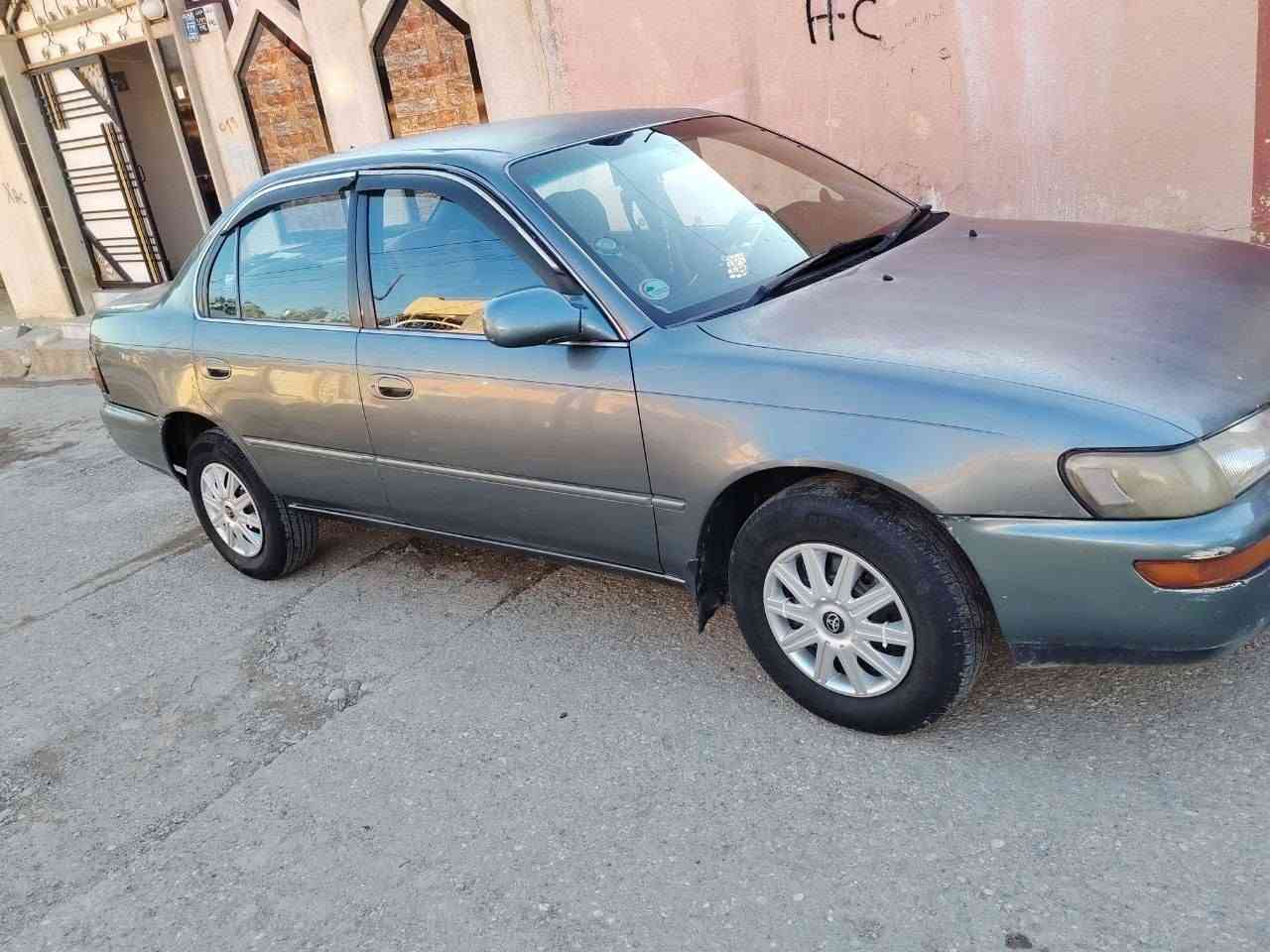 سلام عليكم سياره كورلا مديل 1994 محرك 16 شرط وكير شرط سياره نضيفه بدون طخات وضرر بدون صبغ شركة السياره بيها تقحيل بونيد سكف صندوك فقط تقحيل داخل مرتب سياره جاهزا مال بيت رقم نينوى سعر 52 للستفسار ***********
