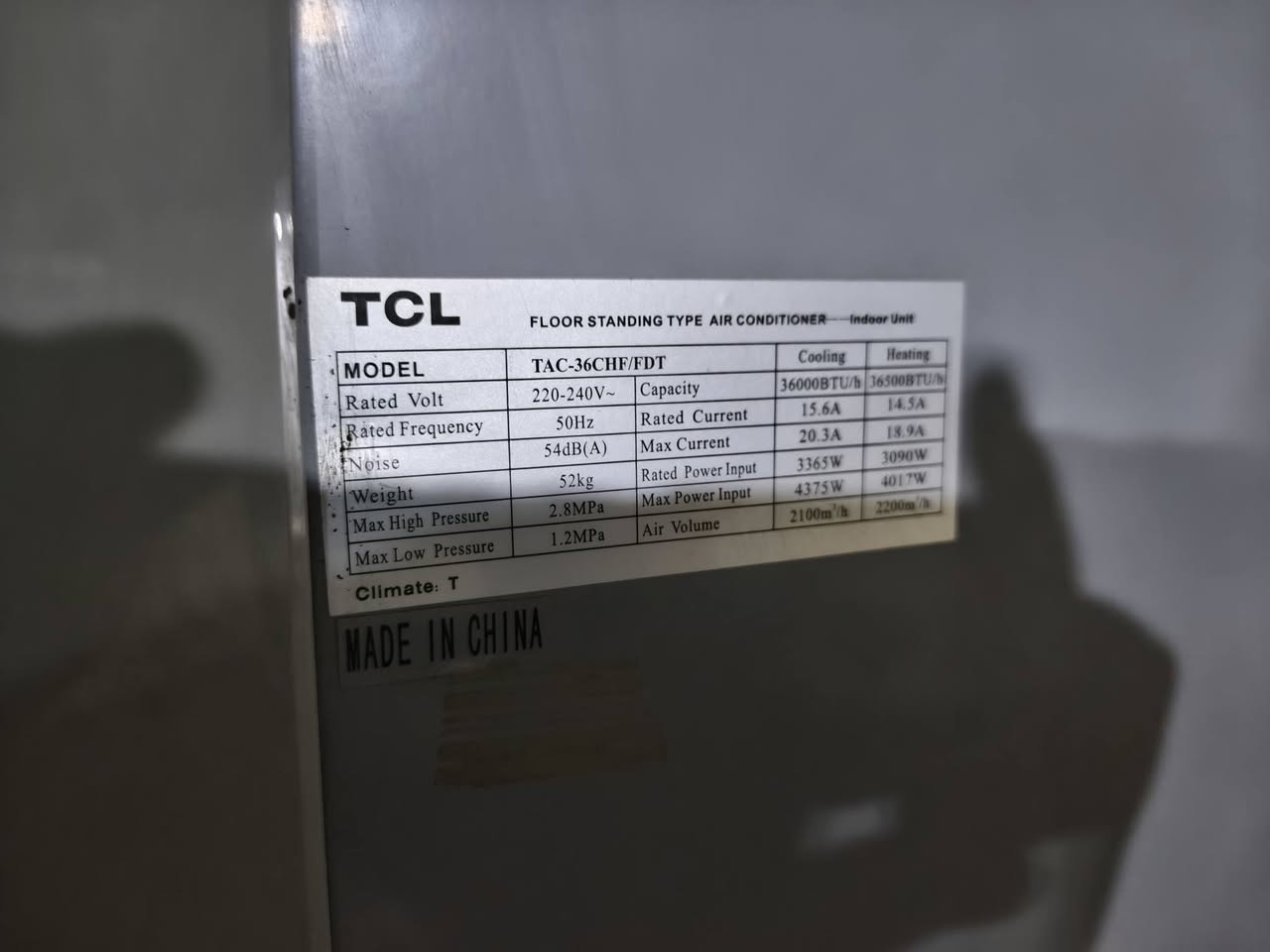 سبلت TCLجهاز نظيف كلش وبلادي غاز  22 
3طن 
مجمع الدهلكي شارع سيد نور مجاور مول 🏬 ساحل العاج 
***********
