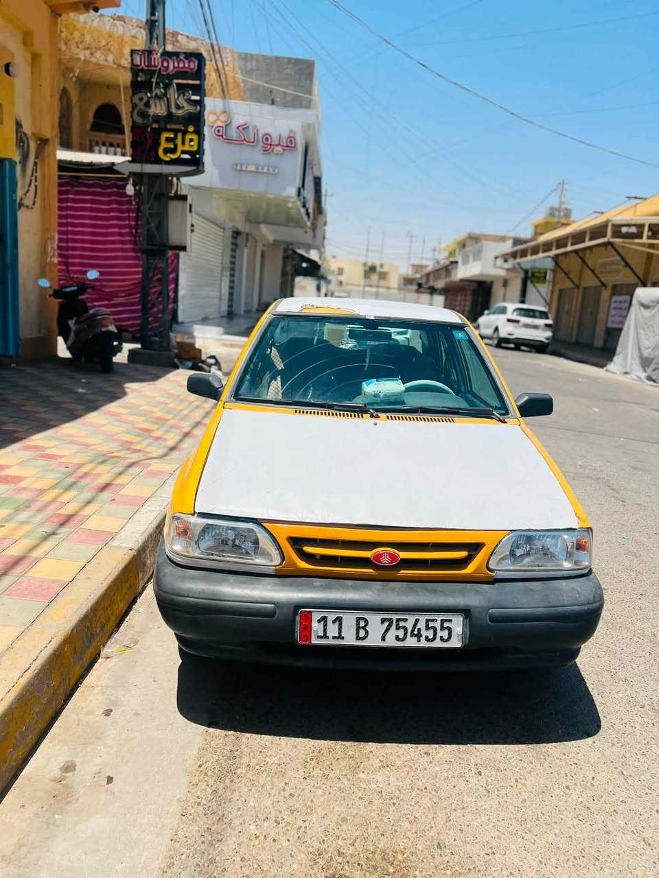 سايبا 2012 
تبريد شغال
صدر 75‎%‎ 
جامات اماميه كهرباء 
كامره + شاشه جبيره
السيارة حلوه ونصبتها تخبل وكاعده وكدامك السيارة 
باسمي السيارة يعني تحويل كبل بدون وكاله ودوخه 
مصفره غرامات وهيئة وامور اخرى 
مكانها الفلوجة  
سعرها 27 $ وبيها مجال بسيط
***********
