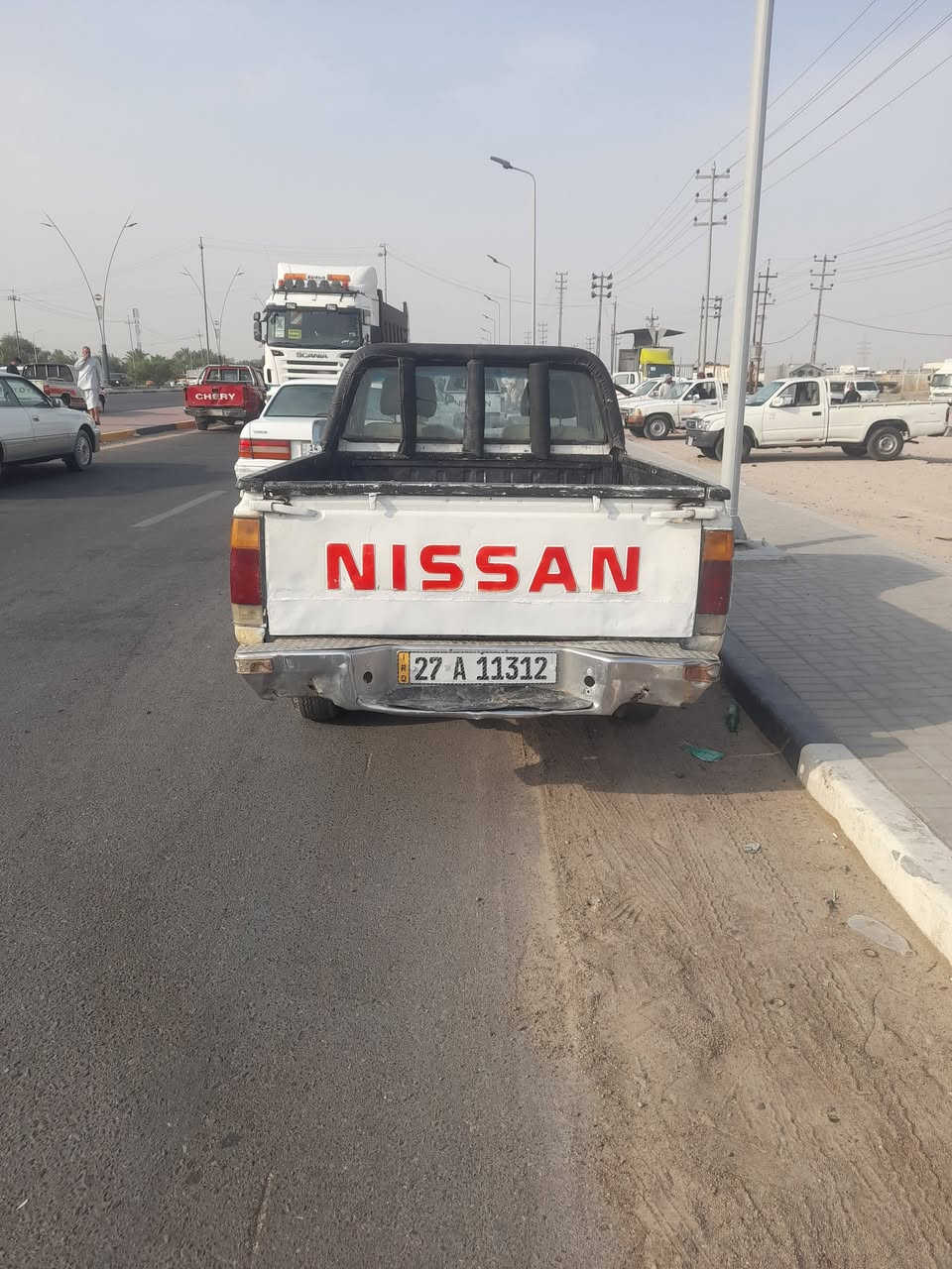 سلام عليكم بيكم نيسان موديل 93 رقم نكليزي سنويه و31 سعر 35وبيه مجال 
رقم***********
