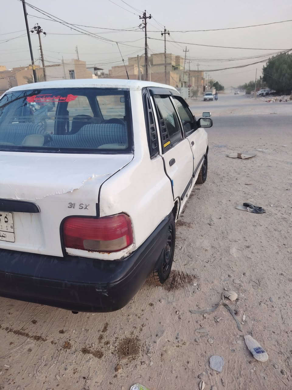 سايبه للبيع 2012 رقم نجف تحويل ثاني يوم بيها ضربه بل جاملغ لخلفي السعر 19 عليها غرامه 100الف تنزل من سعر مكان سياره نجف حي الميلاد الاستفسار اتصل على الرقم ***********
