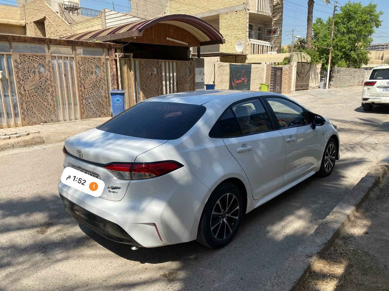 2024 
كفاله لا صبغ لا بارد لا طخه 
ماشيه 44
فول واحد ع واحد عدا الكشنات مخمل
سياره كلش نظيفه و جديده
عنواني بغداد البياع
***********

نص مكتوب في الصور:
- 1:52 م