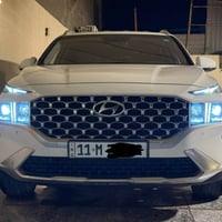 هيونداي سنتافي 2023 خليجي رقم بغداد بأسمي محرك 6 سلندر ماشيه 65 الف ال...