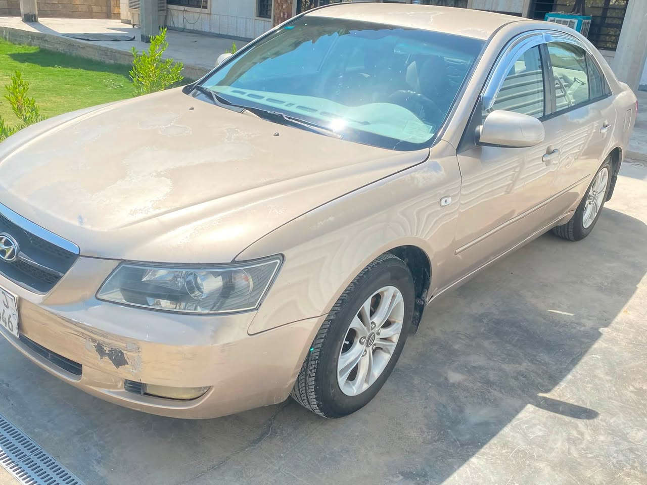 سوناتا 2006 خليجيه محرك 2400 بي خيط تبخير كير تبريد ثلج السياره بيهه جراد
باب السايق مبدل فقط الباقي كله تمام كهربائيات شركه 

السعر 79 وبيهه مجال بسيط مكاني بغداد ابي غريب 
*********** 
***********
