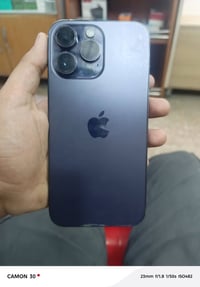 ايفون 14 برو ماكس بطاريه 80 ذاكره 256 اخو جديد فقط كسر بسيط جدا بل ضهر...