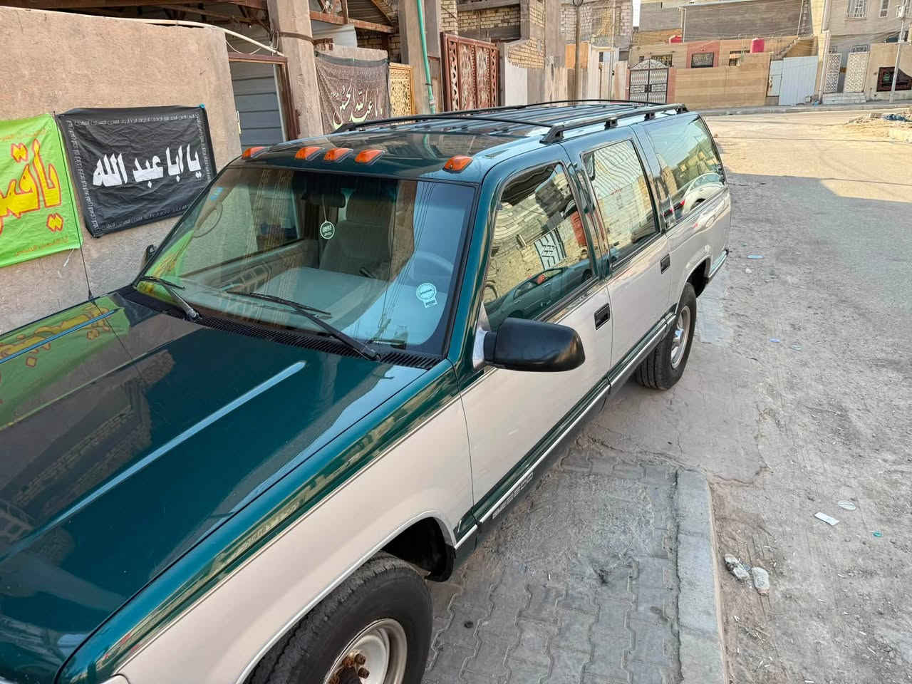 جمسي موديل 95 نظيف رقم بغداد كفاله محرك وكير وحداديه وتبريد السعر 95 ورقه وبيها مجال بسيط 
***********
