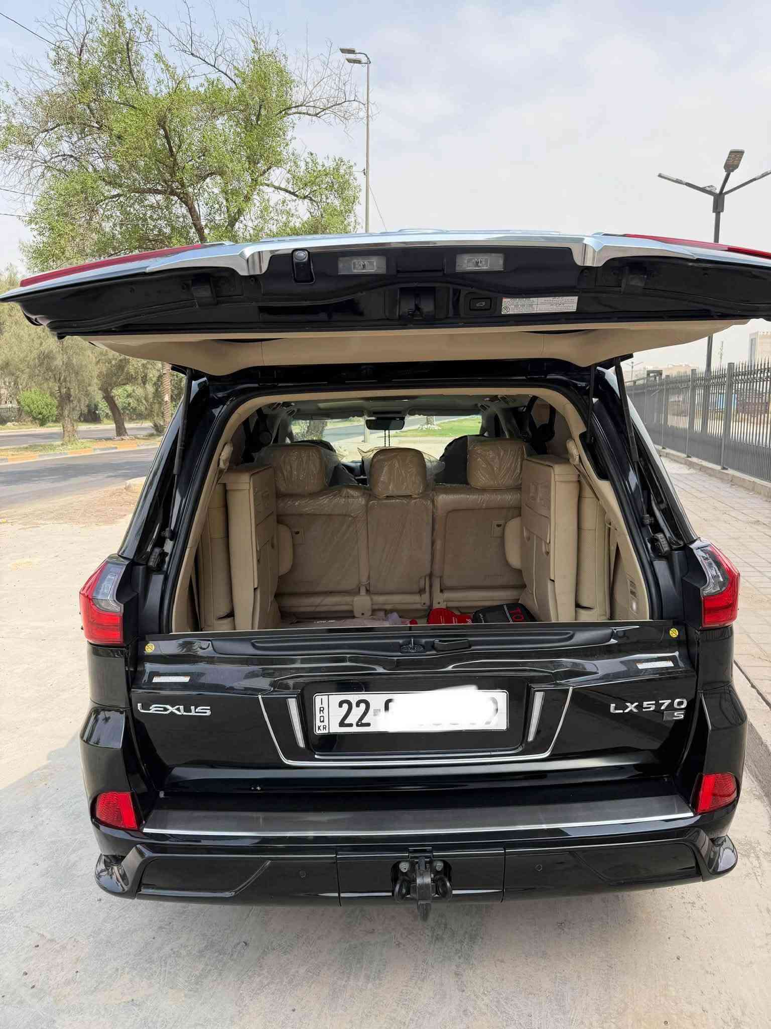 لكزس LX 570 • رقم اربيل • مغلفة PPF