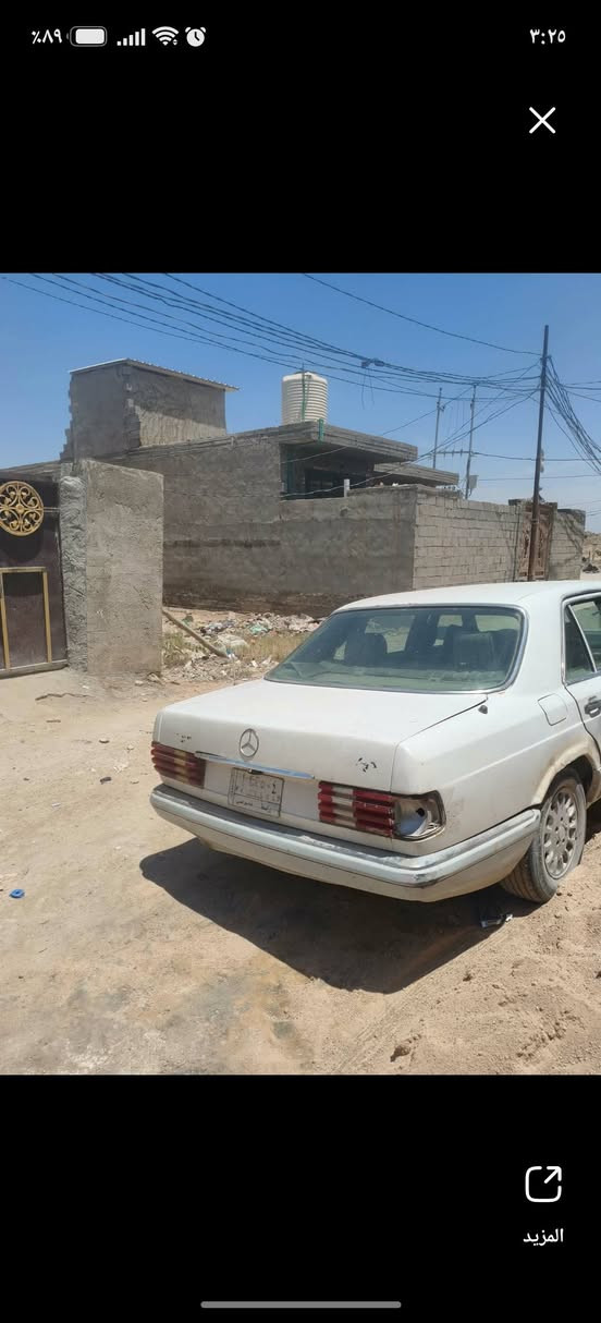 مارسدس رئاسي موديل 1989 للبيع السعر خاص مكينه وكير مابيهن شي حدادية تعبانه دواخل نظافة 70% مداور موجود سنويه ساقطه 2023 للتواصل على الارقام سياره مشروع وطني***********/*********** باقي تفاصيل واتساب فقط
