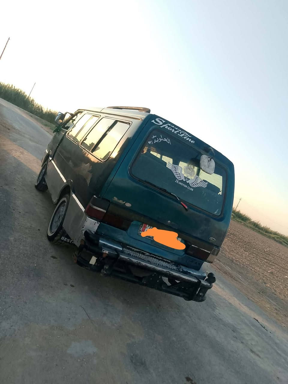 السلام عليكم كيا بستا 95 رقم ديالى انكليزي سنويه ل 30 محرك حاويه جديد كير جديد صدر امامي خلفي جديد تايرات جديده سياره بلاديه دقه شاكوش ما بيها شواصي كلهه جديده مكان السياره بابل الجبله السعر 50 ورقه وبيها مجال قليل للاستفسار الاتصال على الرقم***********
