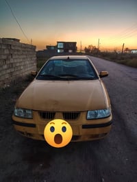 سمند للبيع موديل 2011ناطقة لسيارة يرادلها ترتيب لسيارة لكشر نضيف بس بل...